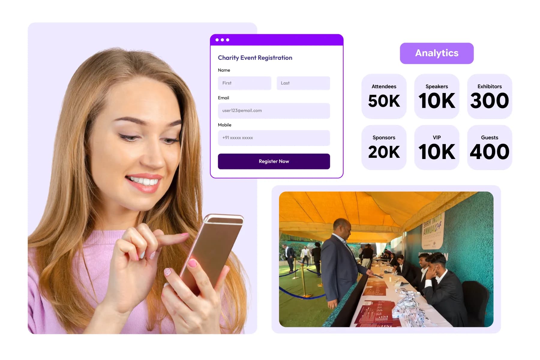How Do Companies Handle Registration for Large Corporate Events?