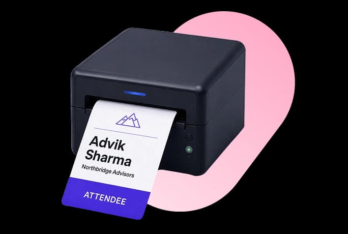 On-Spot Fast Badge Printing