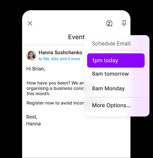 Email Schedulers