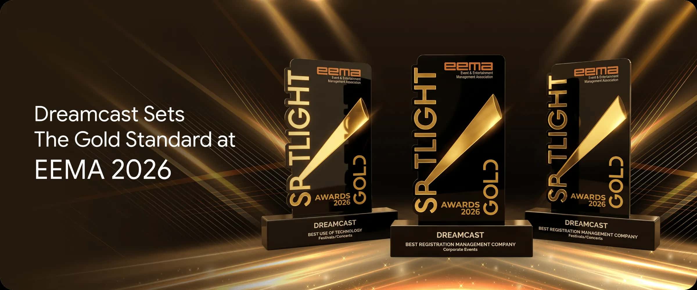 Get Flexibility with Dreamcast's Event Tech Solutions Turning Innovation into Award-Winning Experiences
