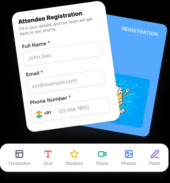Branded Event Microsite