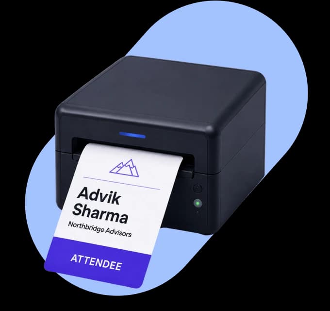 Fast Event Check-In & 10-Second Badge Printing