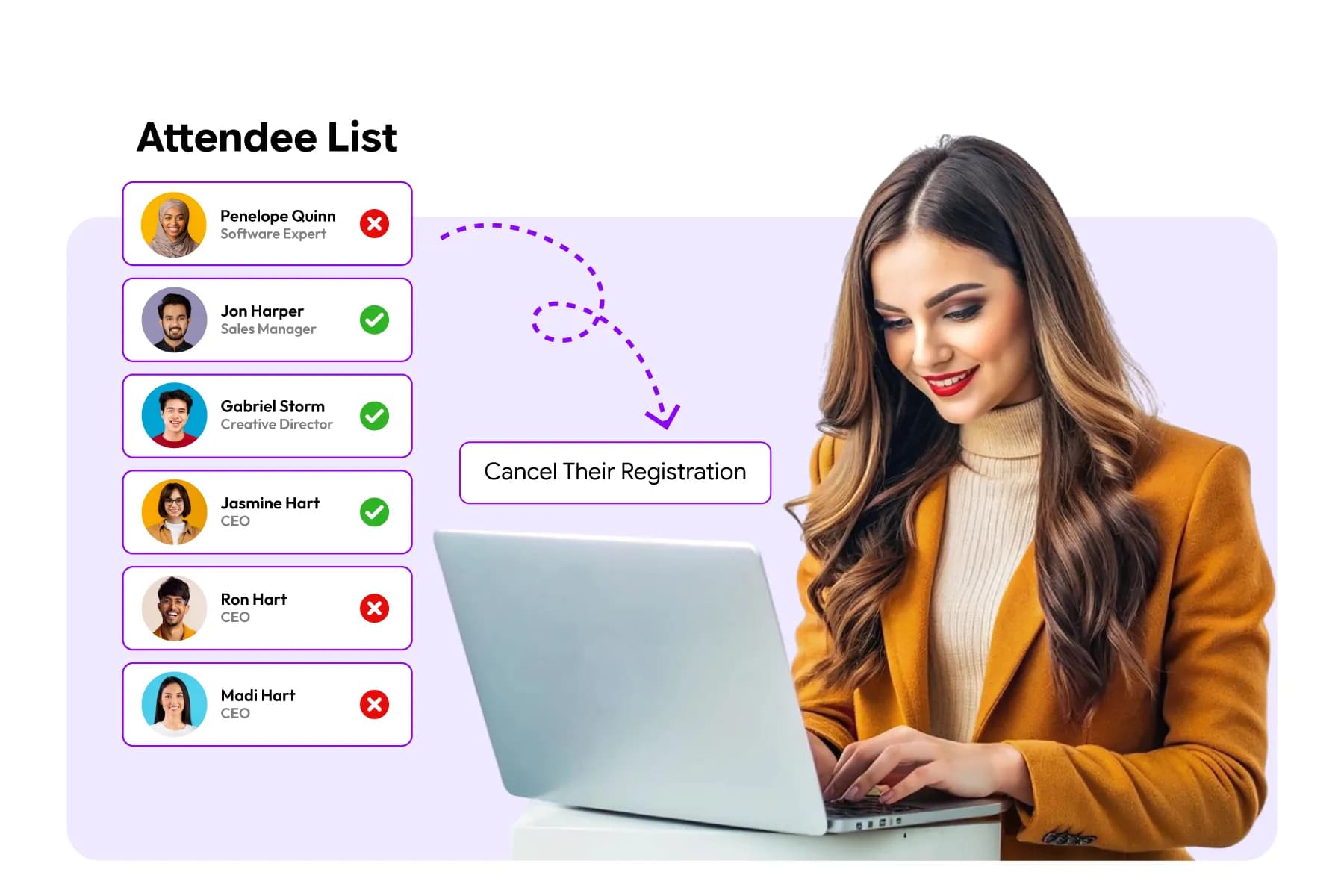 Can Attendees Update or Cancel Their Registration After Confirming?