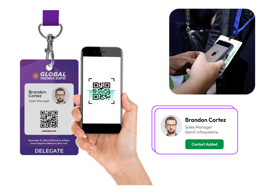 Contact Sharing via QR Codes