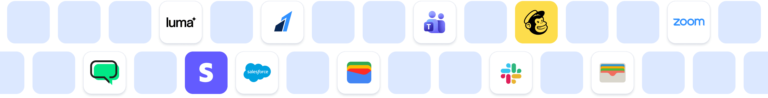 Event registration tools integration