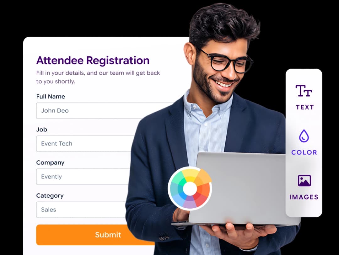 Customizable Event Registration Forms