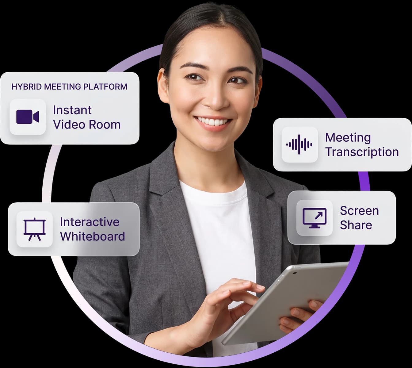 Hybrid Meeting Platform