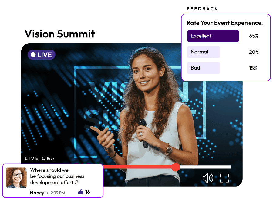 100% Customized Event Platform