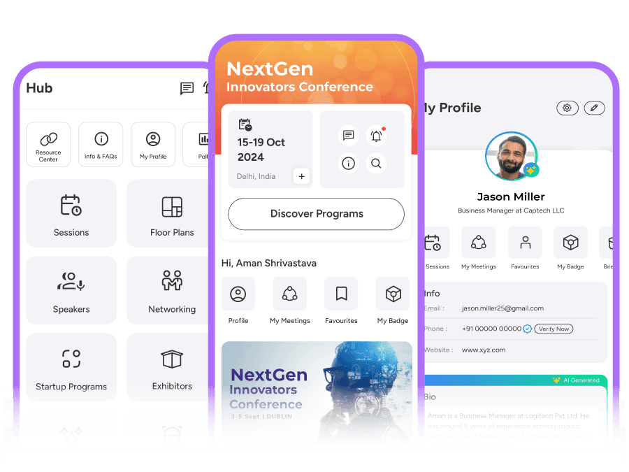 Advanced White Label Mobile Event Application