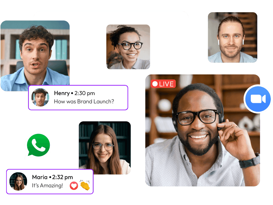 WhatsApp And Zoom Meeting Integration