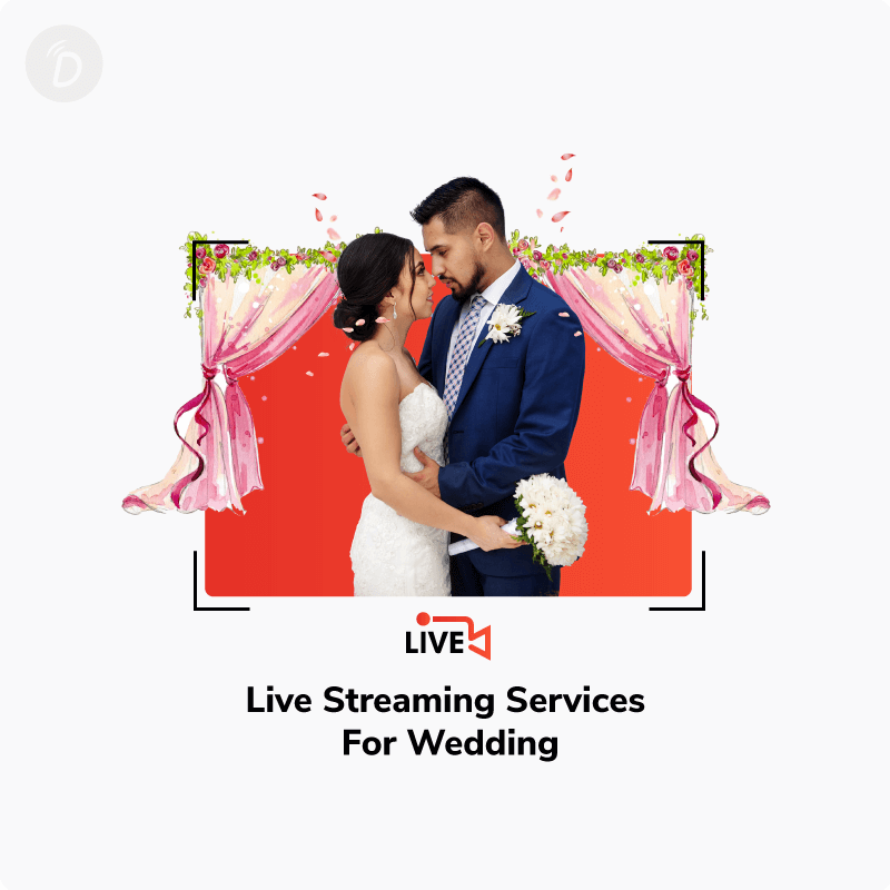 Exceptional live streaming services for wedding