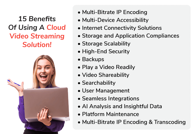 Benefits of Using a Cloud Video Streaming Solution