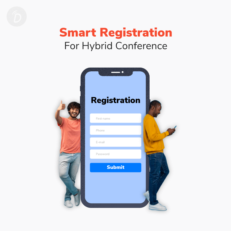 Smart Registration for Hybrid Conference