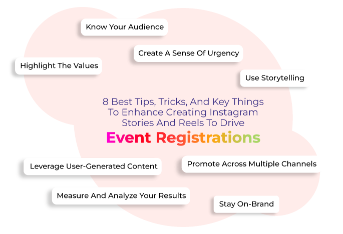 8 Best Tips, Tricks, And Key Things To Enhance Creating Instagram Stories And Reels To Drive Event Registration