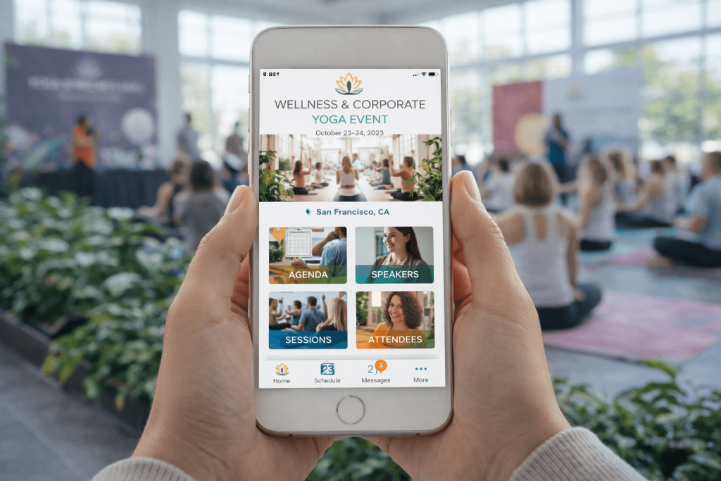 Event App for Yoga Events