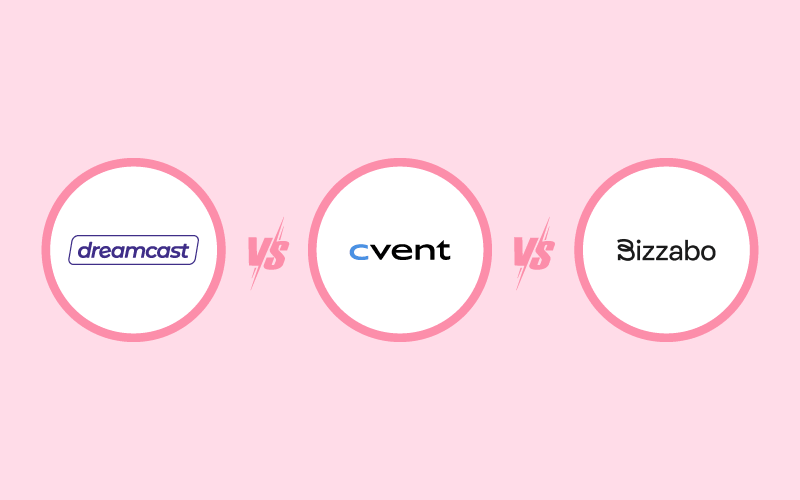 Dreamcast vs Cvent vs Bizzabo: Features, Pros, Cons, and Best Use Cases