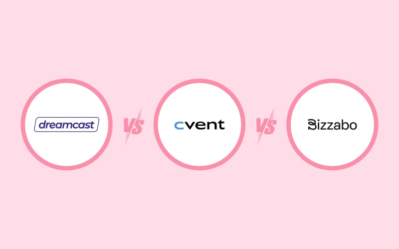 Dreamcast vs Cvent vs Bizzabo: Features, Pros, Cons, and Best Use Cases