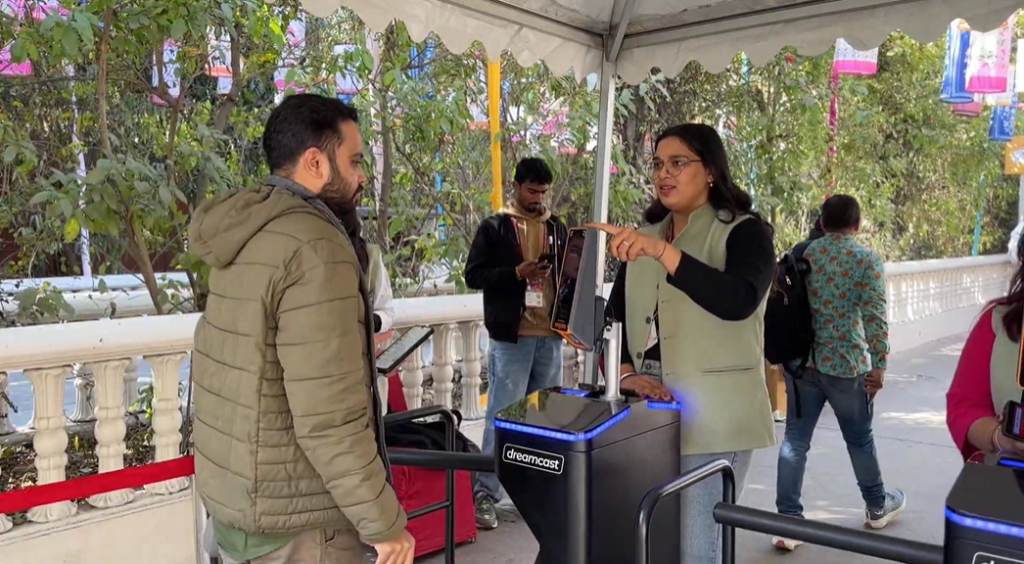 Facial Recognition Check-ins at Event