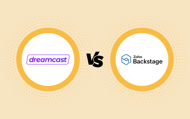 Dreamcast vs Zoho Backstage: Which Platform Is Better for Large Events?