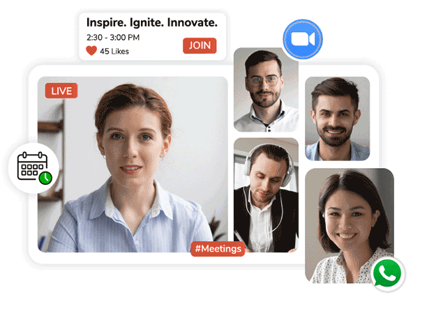 Networking Chat Options at Virtual Hybrid Events