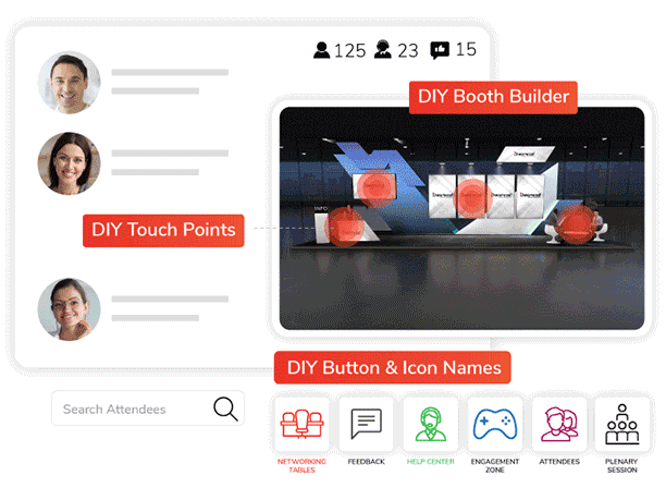 DIY Booth Builder for Virtual Events