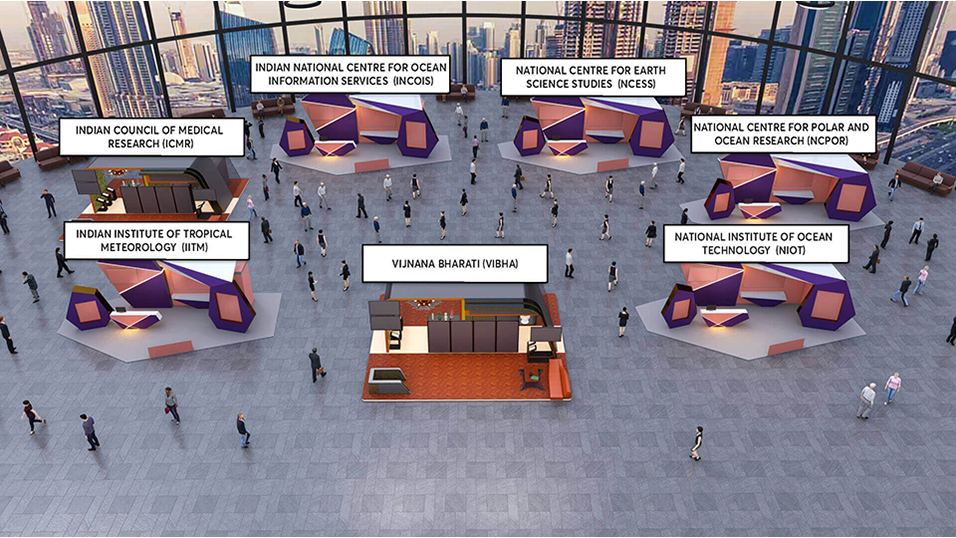 Virtual Event Platform Bird Eye View