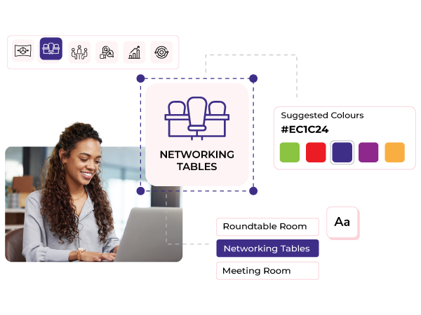 DIY Booth Button Icons And Names