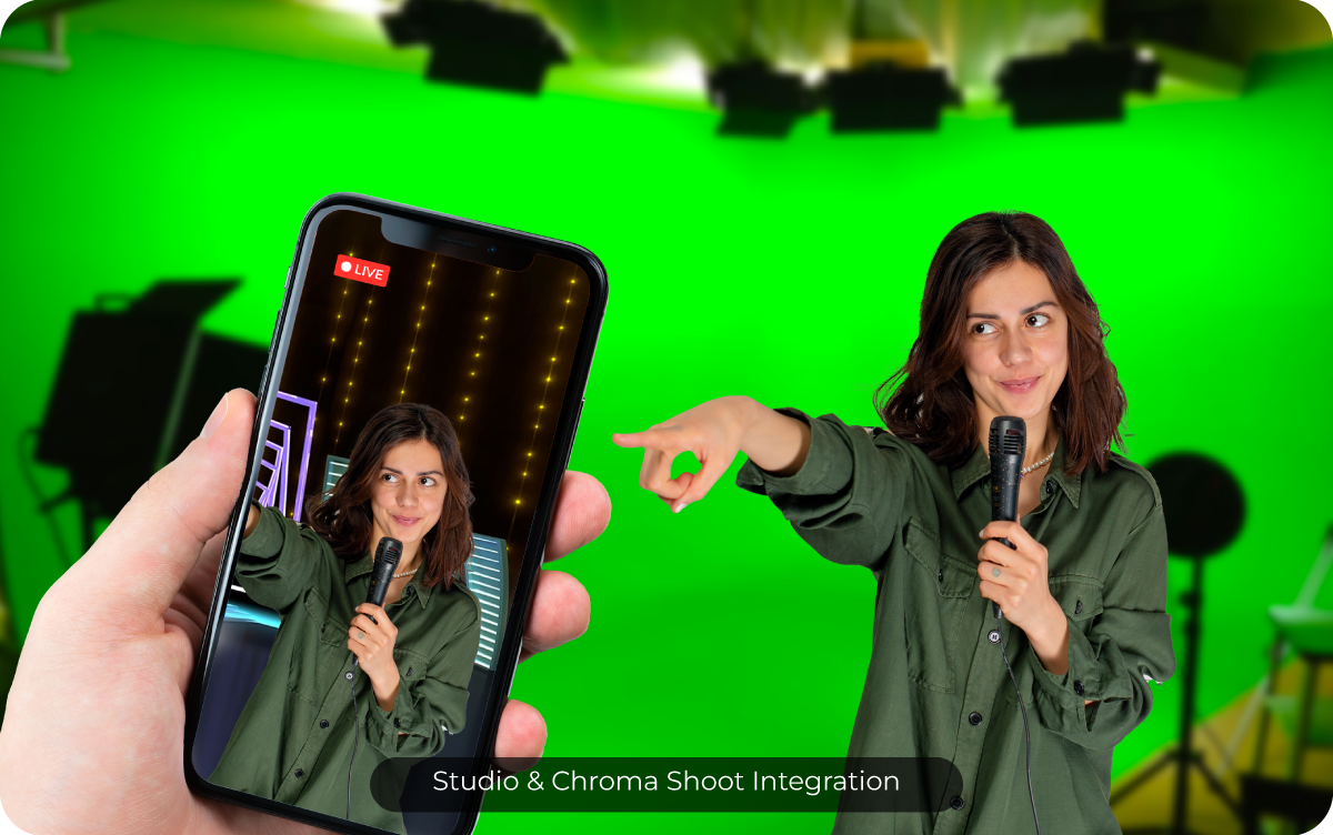 Studio & Chroma Shoot Integration