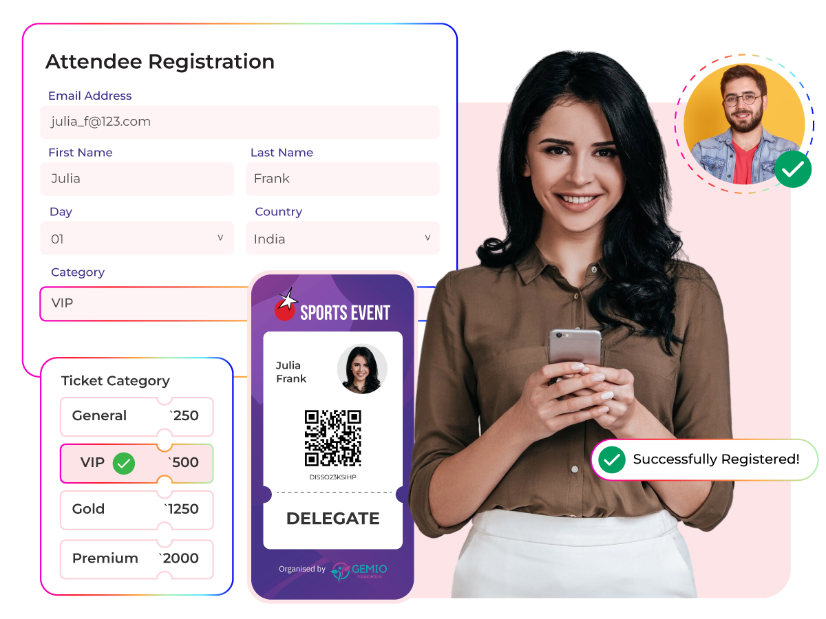 Registrations & Ticketing